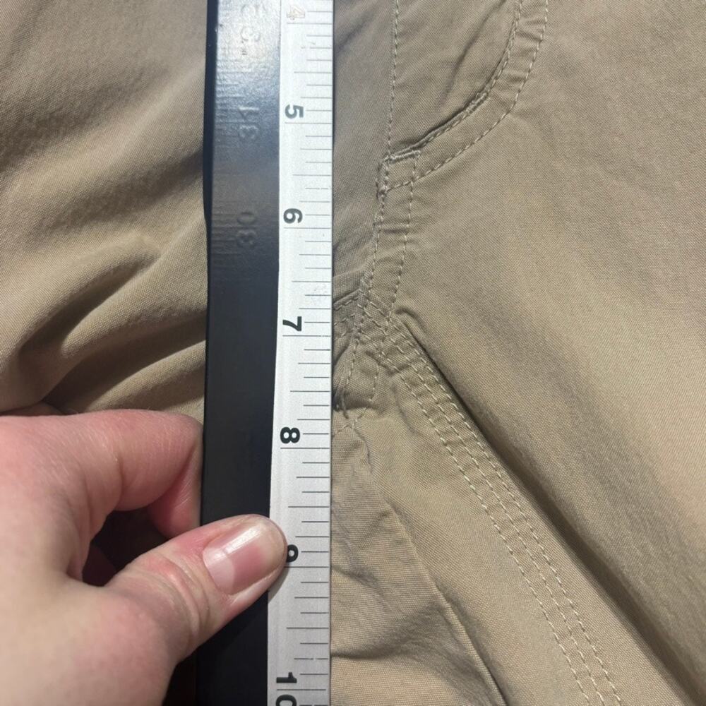 Kuhl Womens Hiking Pants Size 4 Regular Tan Cargo Roll Up Outdoor Utility Travel - Picture 8 of 10